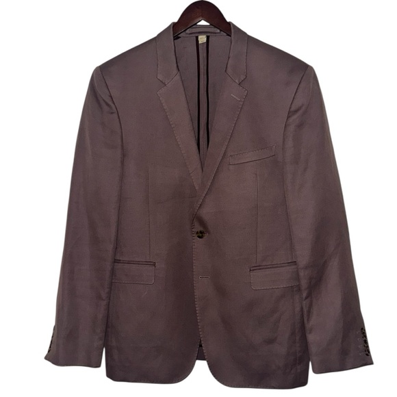 Burberry London Men’s Dusty Mauve Blazer Size 52R EUC - Picture 1 of 12